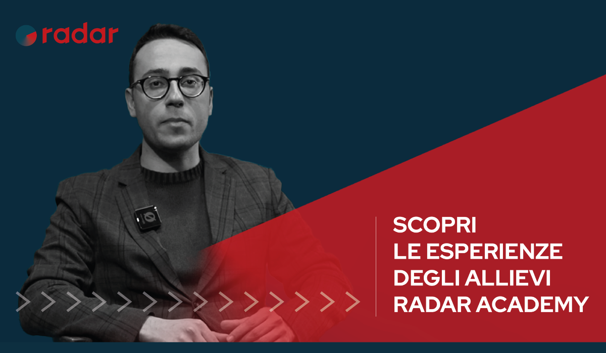Dal Master Radar Academy al lavoro la storia di Alessandro