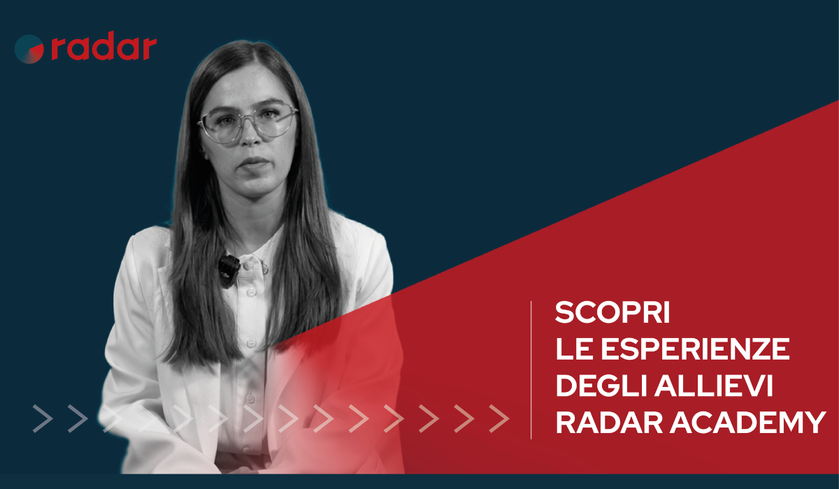 Dal Master Radar Academy al lavoro, la storia di Vanessa