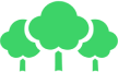 Treedom_Icons_Green_3 Trees 1
