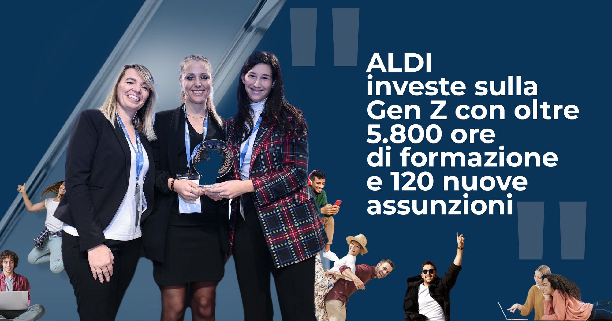 ALDI vince il premio Company for Generation Z