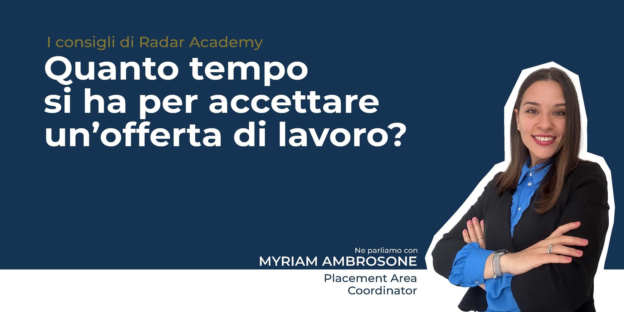 Quanto tempo si ha per accettare un'offerta di lavoro?