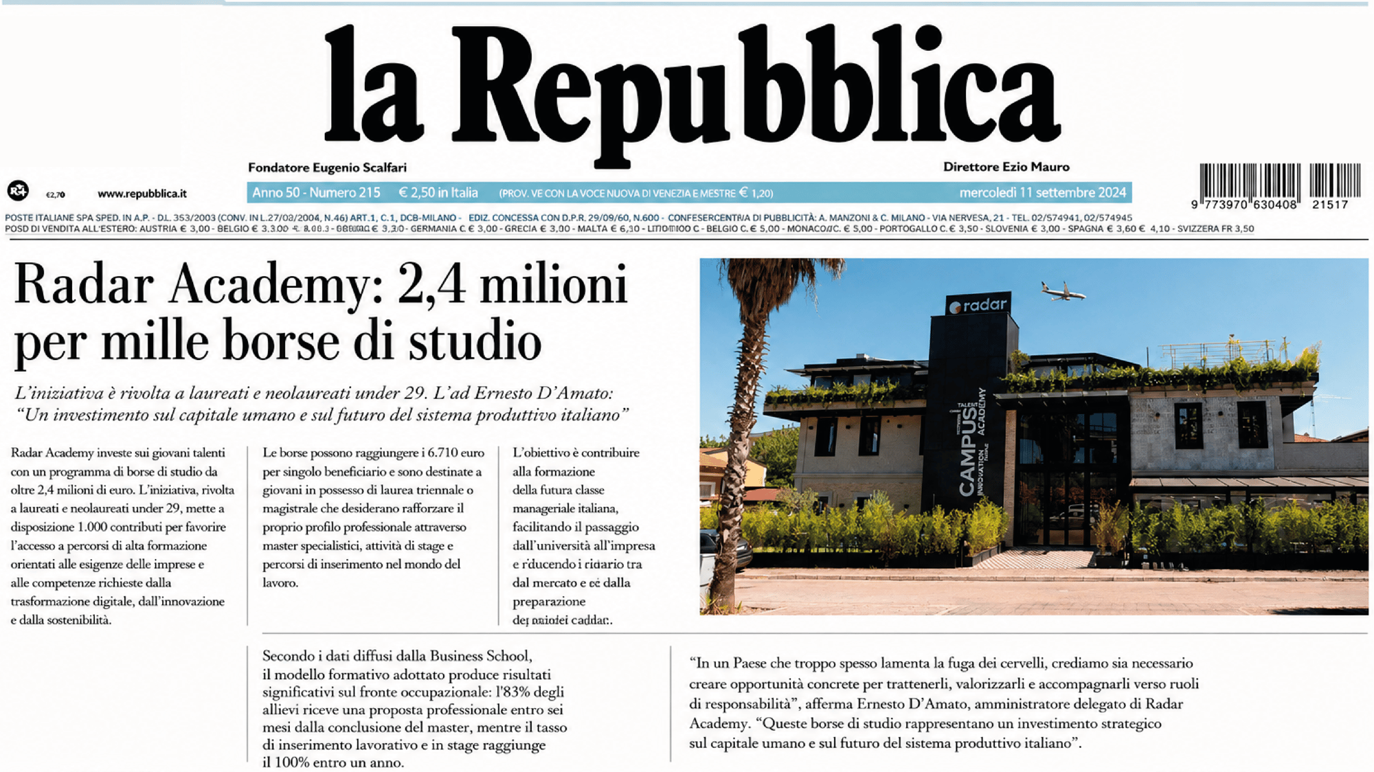 radar-academy-investimento-borse-di-studio